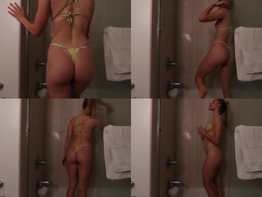 Caroline Zalog Hot Influencer Porn Straight Sex Shower Video Xxx Bikini