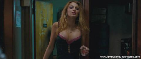 Blake Lively Nude Sexy Scene The Town Bar Bra Beautiful Doll