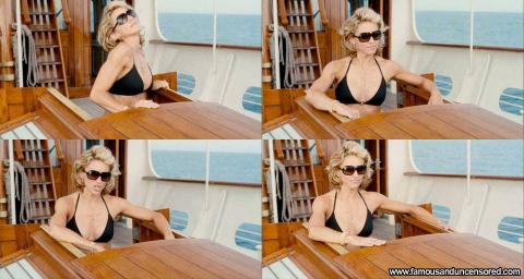 Madonna Nude Sexy Scene Swept Away Yacht Hat Bikini Actress
