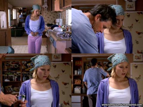 Kristen Bell Nude Sexy Scene Kitchen Bra Gorgeous Famous Hd