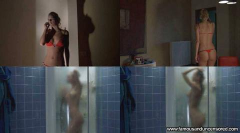 Camilla Sjoberg Sport Shower Thong Nice Bikini Famous Female