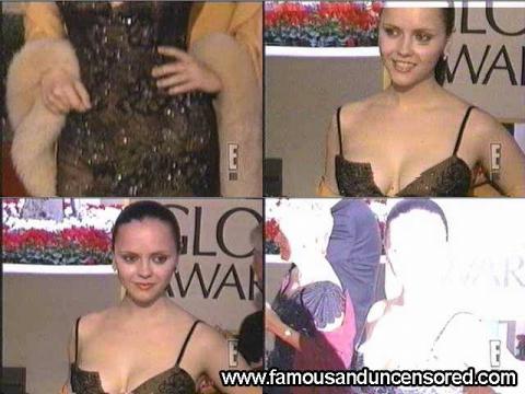 Christina Ricci Nude Sexy Scene Awards Sexy Dress Nude Scene