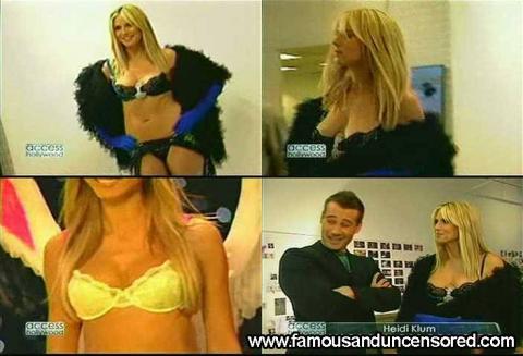 Heidi Klum Access Hollywood Interview Photoshoot Lingerie Hd