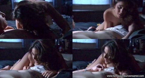 Emmanuelle Chriqui Nude Sexy Scene Kissing Emo Topless Bed