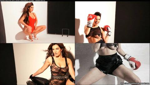 Kelly Brook Calendar Videos See Through Bar Stunning Female