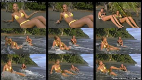 Cameron Diaz Nude Sexy Scene Wet Beach Bikini Beautiful Babe