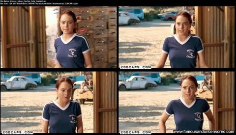 Lindsay Lohan Nude Sexy Scene Shirt Nice Bra Beautiful Doll