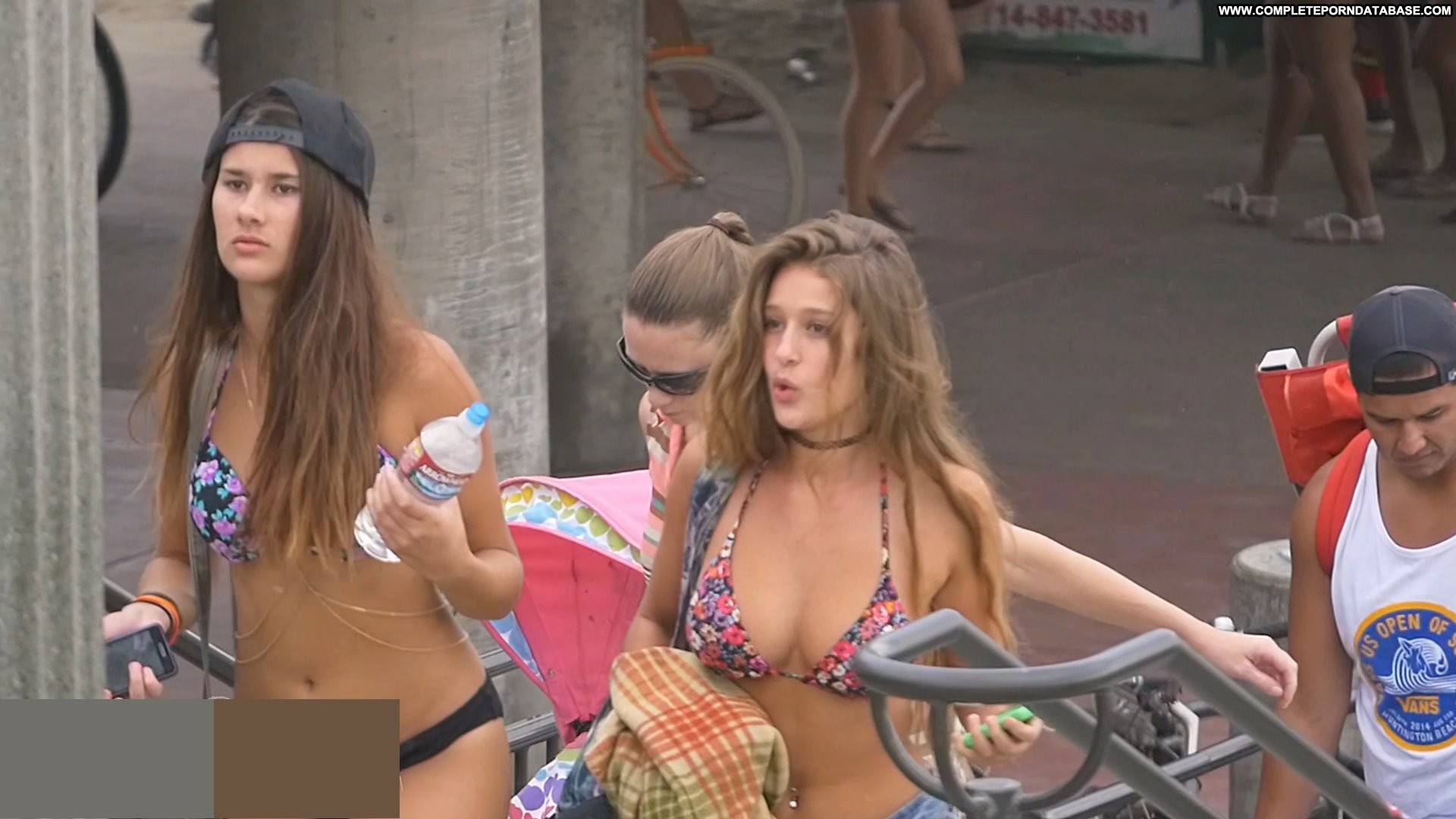 Laisha American Caught American Teens Boardwalk Hot Beach Booty