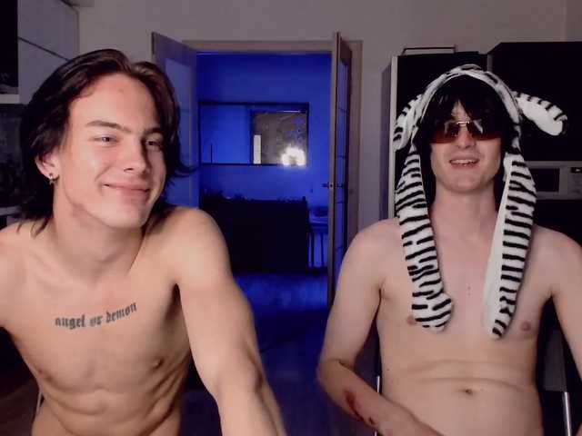 Doublekirill Shaved Penis Speaks Russian Gay Couple Webcam Smoking
