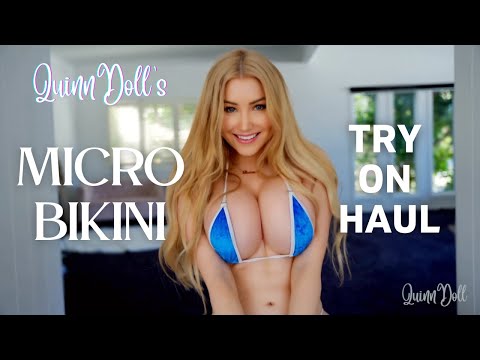 Quinn Doll Bikini Micro Try On Influencer Babes Twitter Sex Porn