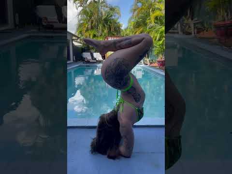 Sasha Alexandria Xxx Straight Influencer Pool Yoga Hot Porn Sex