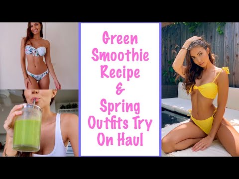 Anna Louise Spring Influencer Try On Straight Sex Hot Smoothie